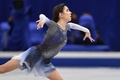 17-18フィギュアスケートグランプリ（GP）シリーズ第4戦、NHK杯、女子シングル・ショートプログラム（SP）。演技に臨むエフゲニア・メドベデワ（2017年11月10日撮影）。(c)AFP/Kazuhiro NOGI
