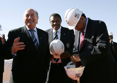 ブラッター会長 南アフリカのW杯開催に手応え