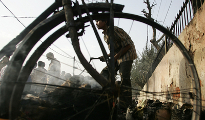 ニューデリーで大規模な火事、600棟全焼