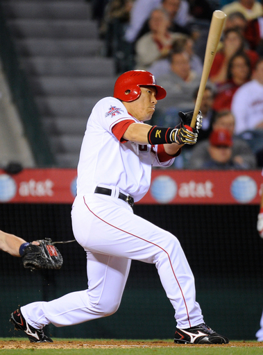 松井秀 メジャー1000安打達成