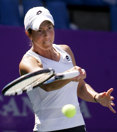 ＜女子テニス ソニー・エリクソン・インターナショナル＞オブジラー シンクを降し準決勝へ - インド