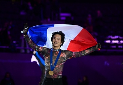 シャオイムファが連覇 バク宙で減点も フィギュア欧州選手権