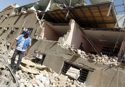 バグダッドで宗教団体狙った自爆攻撃 25人死亡 イラク