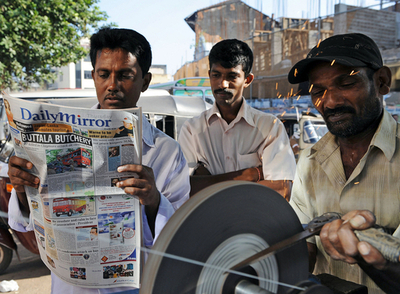 スリランカ停戦失効、政府軍がLTTE幹部潜伏先を爆撃