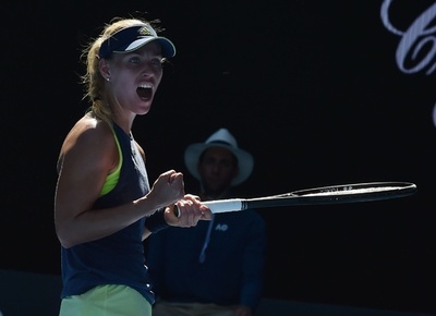 ケルバーが3回戦進出、次戦はシャラポワとの全豪女王対決