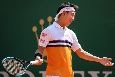 錦織が初戦敗退、昨年準Vのポイント守れず モンテカルロ・マスターズ