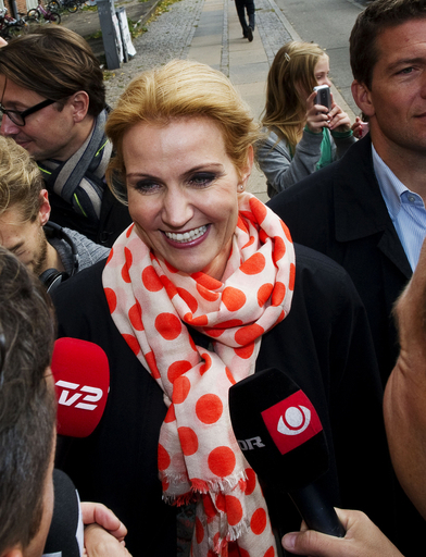 デンマークで10年ぶり政権交代、初の女性首相誕生へ