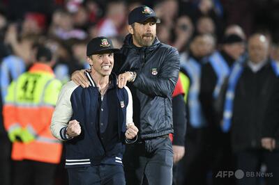 ハリウッド俳優保有の英クラブが2部へ、3季連続昇格は史上初
