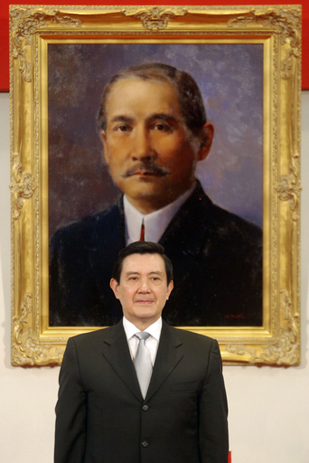 台湾、馬英九氏が新総統に就任