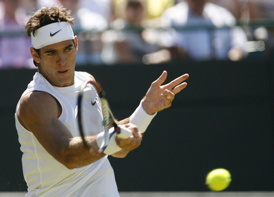 デルポトロ 2回戦でヒューイットと対戦、ウィンブルドン選手権