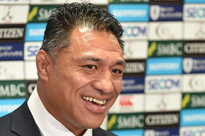 サンウルブズのティアティア新HCが就任会見、チーム通じて日本を強くする