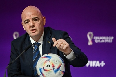 西側の主張は「偽善」 FIFA会長がカタールW杯批判に反論