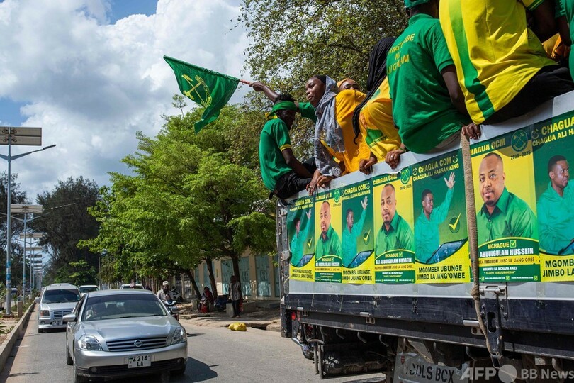 タンザニア大統領選、現職マグフリ氏が圧勝 野党候補は非難