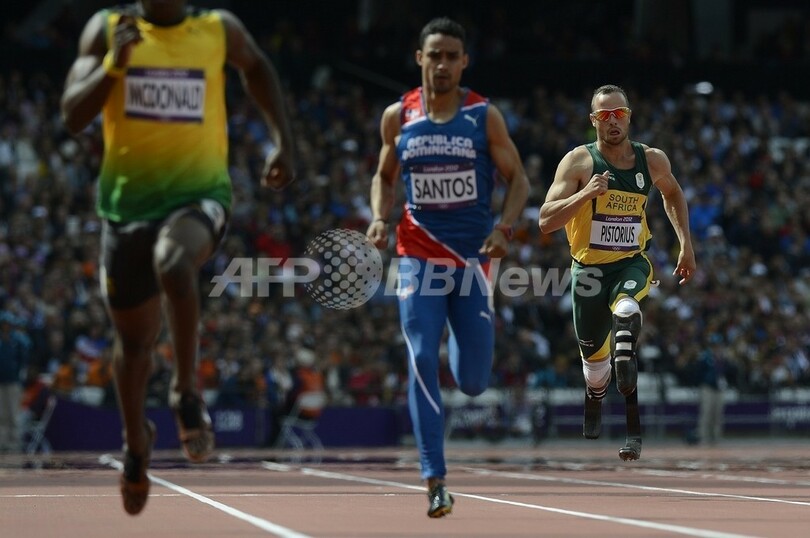 義足のピストリウスが準決勝進出、男子400メートル