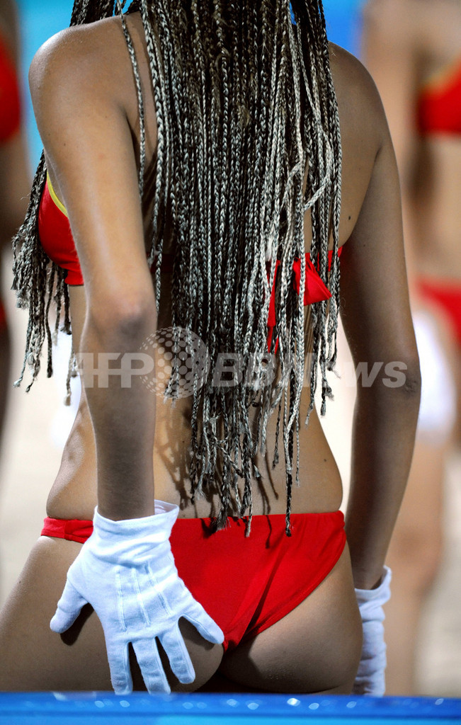 北京五輪、チアリーダーも大忙し