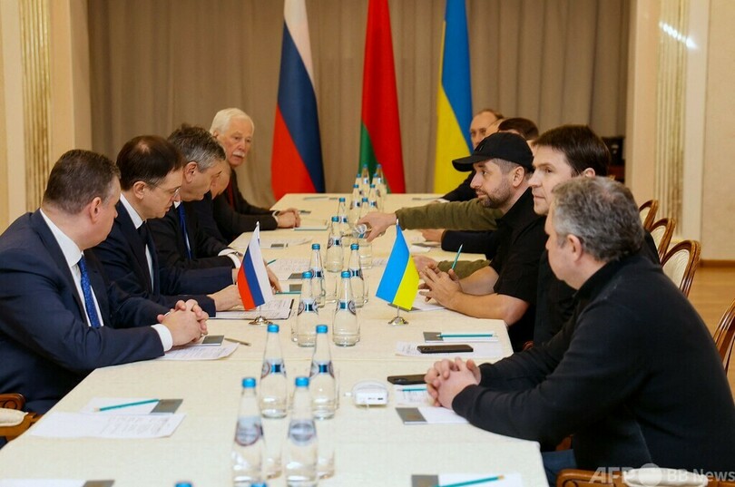 ロシア・ウクライナ、2回目協議の実施で合意 写真6枚 国際ニュース：AFPBB News