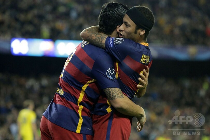 ネイマールとスアレスの活躍でBATEに快勝、欧州CL