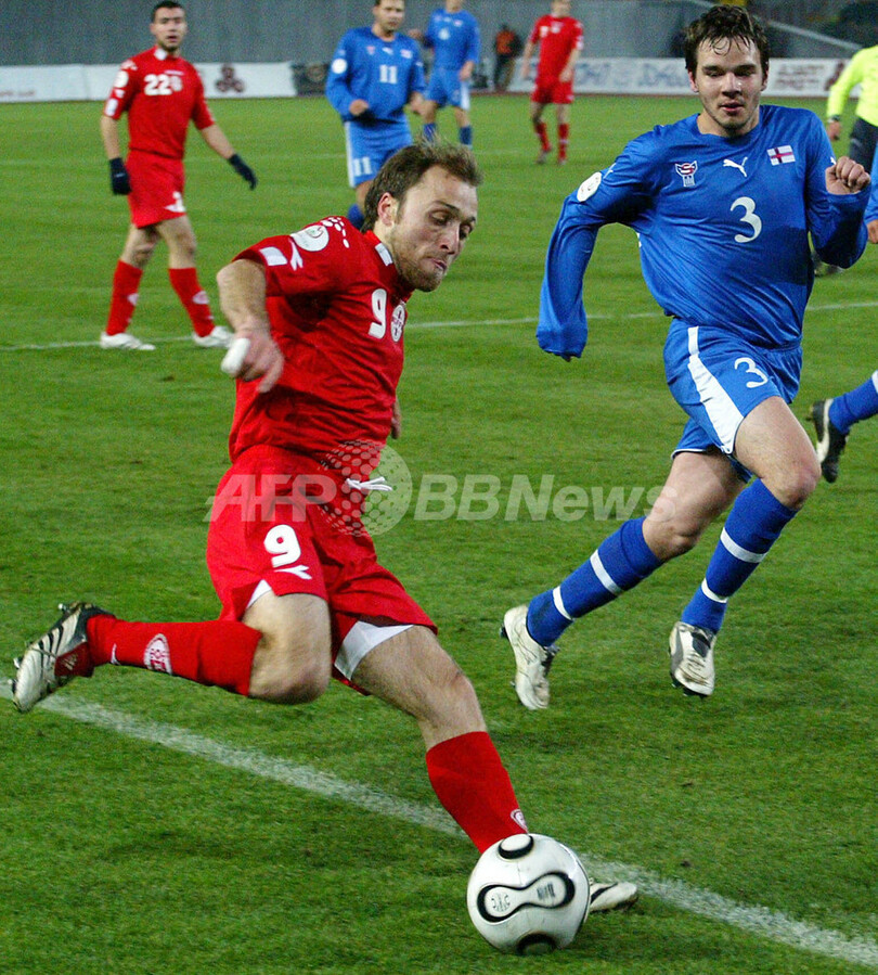 ＜サッカー 欧州選手権2008・予選＞グルジア イアシビリの2得点などでフェロー諸島に勝利 - グルジア