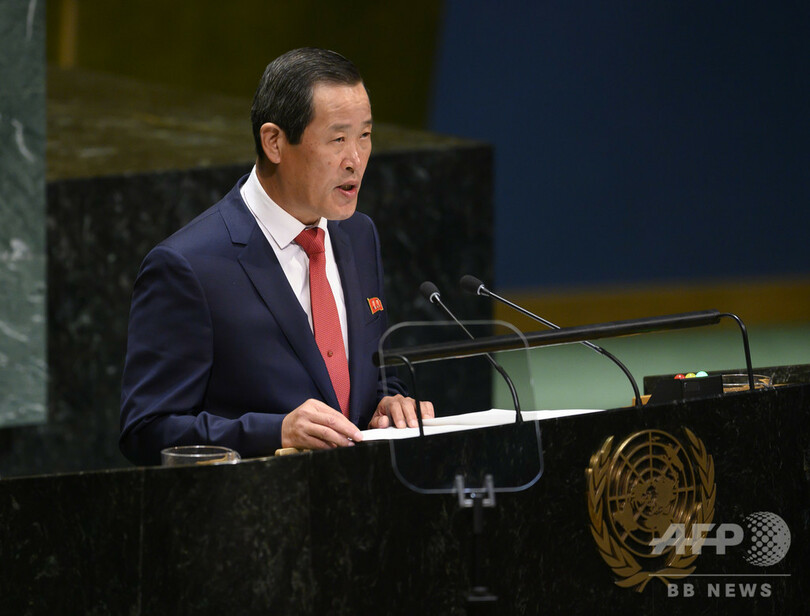 北朝鮮、非核化は「対米交渉テーブルにない」と主張 欧州6か国を批判も