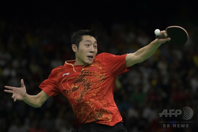日本は銀メダル、中国に及ばず 卓球男子団体