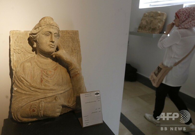 シリア首都の国立博物館、6年ぶり開館  ISが破壊の像も修復し公開