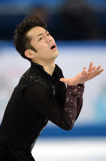 フィギュア男子SPで4位の高橋、ソチ五輪 写真9枚 国際ニュース：AFPBB News
