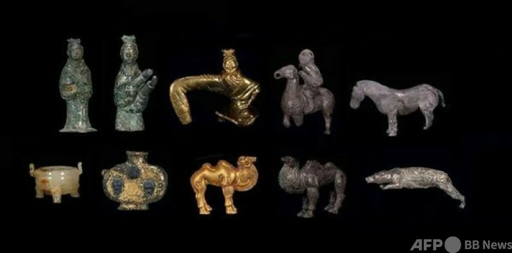 秦の始皇帝陵墓一号墓、金銀葬具や木製馬車の発掘で注目集める 写真3枚