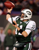 パスを出すジェッツのQBケレン・クレメンス（%%Kellen Clemens%%）。(c)AFP/Getty Images Jim McIsaac