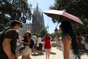 バルセロナで40.7度の最高気温観測 スペインで再び熱波