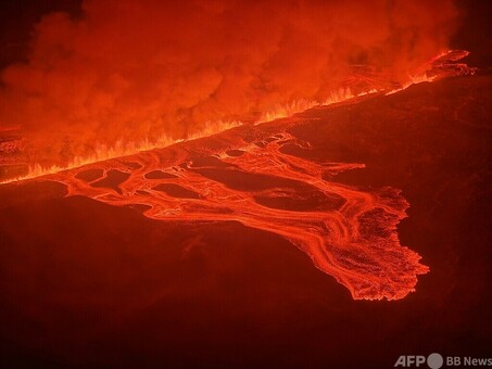 アイスランド南西部でまた火山噴火 昨年12月以降3度目 写真12枚 国際