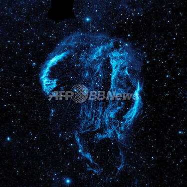 幽玄な青白い光、はくちょう座ループ星雲 NASA 写真1枚 国際ニュース