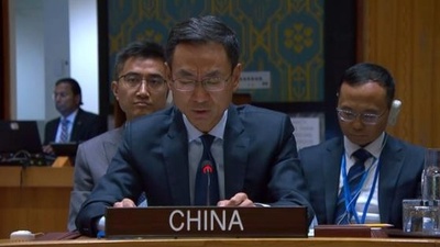 国連安保理でパレスチナ問題会合 中国はガザ惨劇の即時終結を呼びかけ