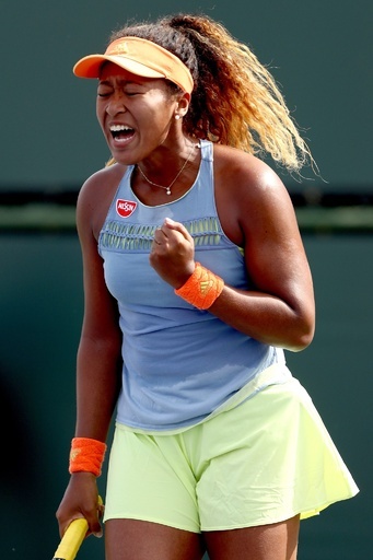 大坂がラドワンスカ撃破、女王ハレプも3回戦へ BNPパリバOP