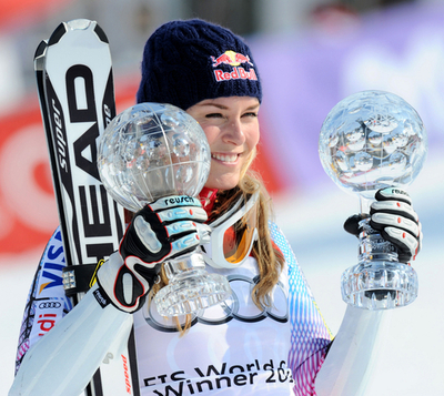 ボン 女子スーパー大回転を制し総合3連覇