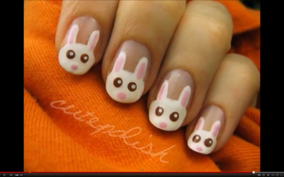 イースターにインスパイアされた最新ネイルアート