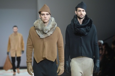 ジャージー素材でもスマートに見せる、「エンポリオ アルマーニ」15/16年秋冬メンズ