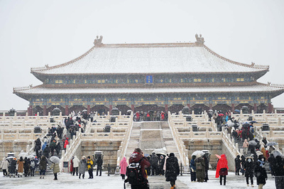 中国 多くの地方を寒波と降雪が襲来 降水量は12月として過去最多に