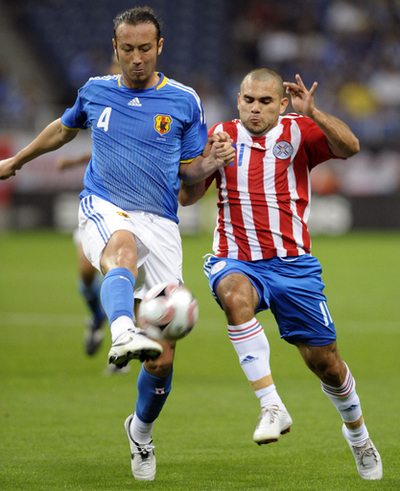 日本 パラグアイと引き分けキリンカップ2連覇