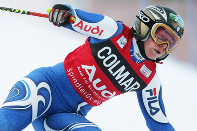 女子大回転・第4戦 デニス・カルボンが4連勝を飾る