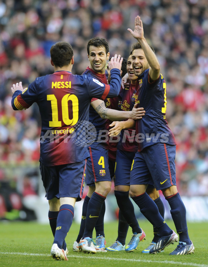 FCバルセロナ、ビルバオと引き分ける