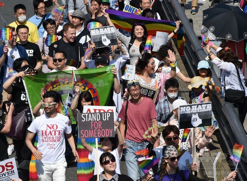 性的少数者への理解呼び掛け、渋谷でパレード