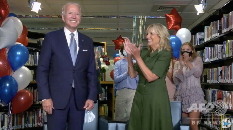 米民主党、バイデン前副大統領を大統領候補に正式指名