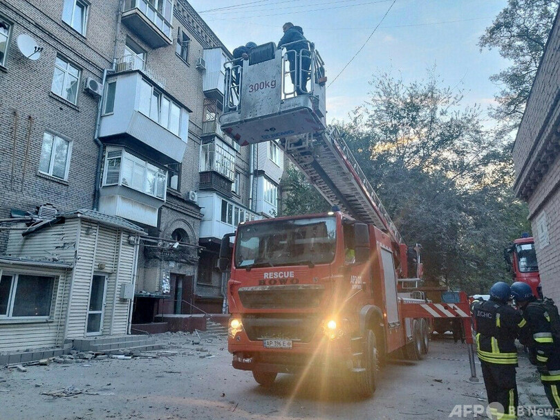 ザポリージャ市内にロシア軍の攻撃、2人死亡5人不明 州知事