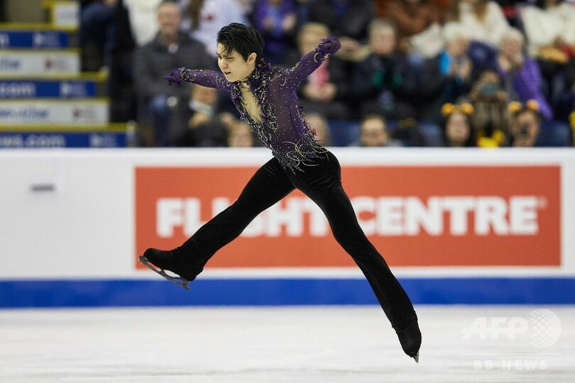 羽生がスケート・カナダで大差の優勝、田中は3位に