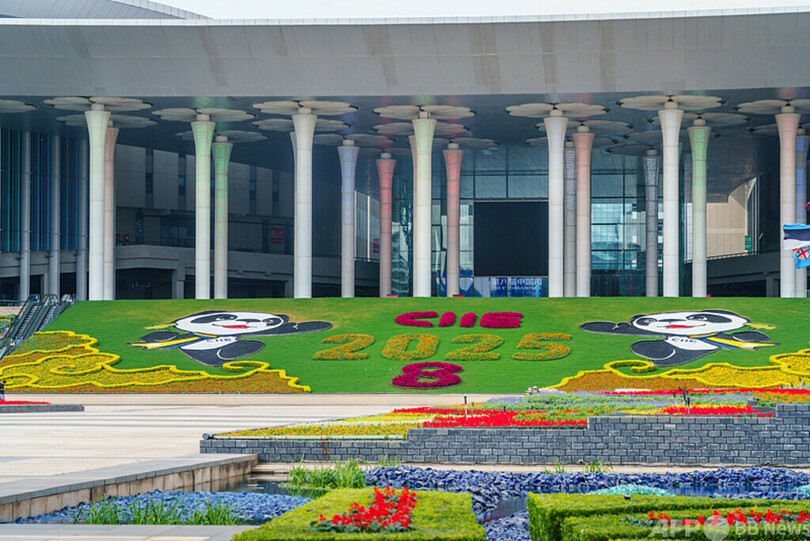 中国の輸入博 出展品の到着ピーク迎える