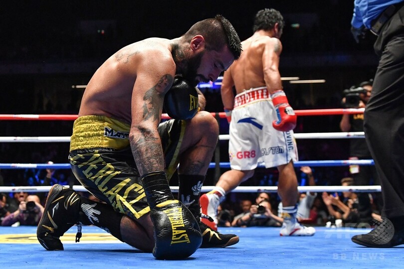 39歳パッキャオ健在、9年ぶりKO勝ちでWBA王座奪取