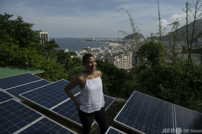 太陽光で貧困層の電気代削減、スラムの発電プロジェクト ブラジル