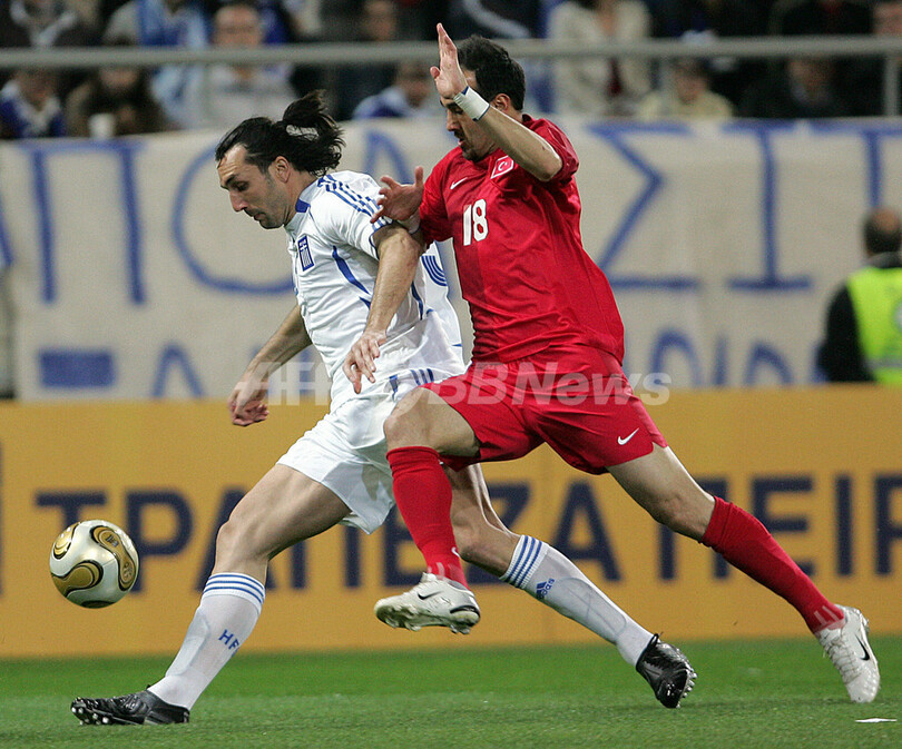 ＜サッカー 欧州選手権2008・予選＞トルコ ギリシャを降し負け無しの4連勝でグループ首位をキープ - ギリシャ