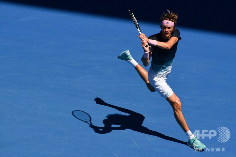 ラオニッチが全豪OP8強 ズベレフは自滅、GSの壁破り切れず