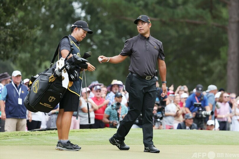 米国選抜が9連覇、松山ら世界選抜は逆転ならず プレジデンツ杯